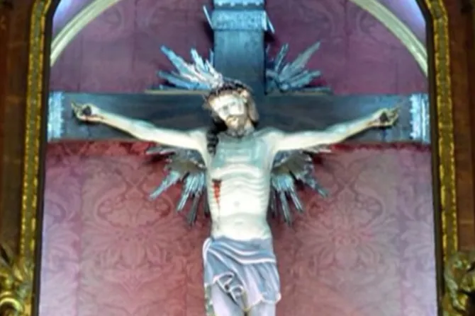 Oran al milagroso “Cristo de Buenos Aires” por el fin del coronavirus [VIDEO]