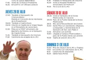 [INFOGRAFÍA] Programa oficial de la del Papa Francisco a Polonia por la JMJ Cracovia 2016