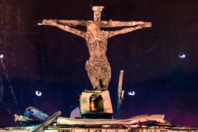 Iglesia en Nicaragua recuerda dos años de ataque contra histórica imagen de Cristo