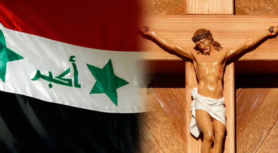 Crucifijo (Dominio Público) / Bandera Irak (Flickr Yas Albaz (CC-BY-2.0))?w=200&h=150
