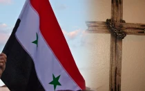 Imagen referencial (Crucifijo Dominio Pu00fablico) / Bandera (Imagen En Accion (CC-BY-NC-ND-2.0))