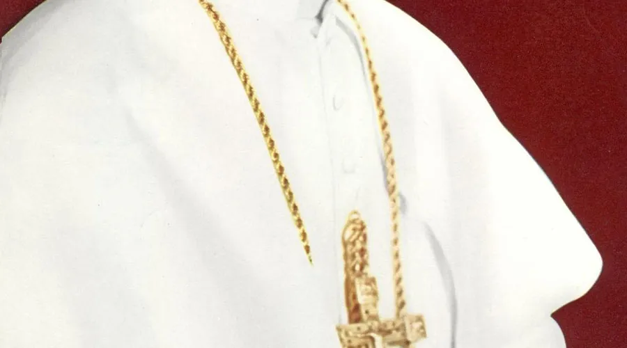 La cruz pectoral del Papa San Pablo VI. Crédito: Dominio público?w=200&h=150