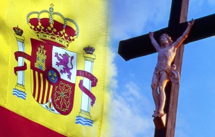 Imagen referencial. Foto de bandera: Flickr Fotero (CC BY-NC 2.0) / Foto de la cruz: Sergi Marin Casas (CC-BY-ND-2.0) 