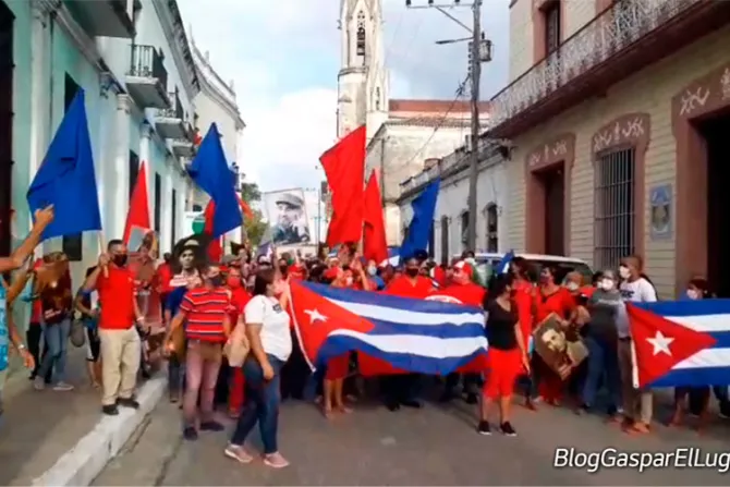 15N: Arzobispado fue asediado por régimen de Cuba con acto de repudio