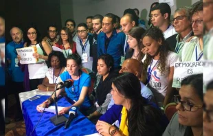 Rosa Maru00eda Payu00e1 en Panamu00e1 / Foto: Twitter: KarimeCBourzac  