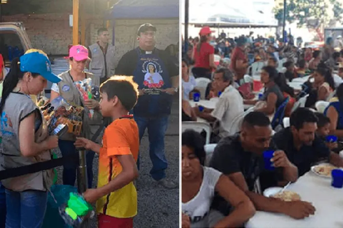 Diócesis de Cúcuta ofrece alimento a más de 6.000 migrantes venezolanos por Navidad