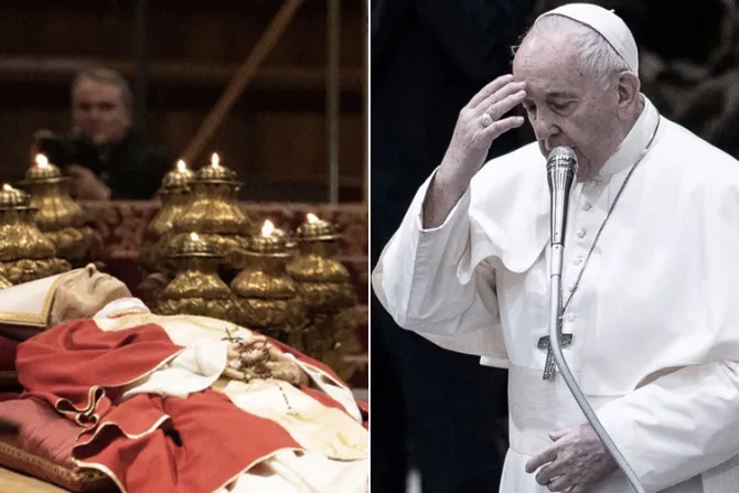 Estas son las oraciones que el Papa Francisco rezará en el funeral de Benedicto XVI