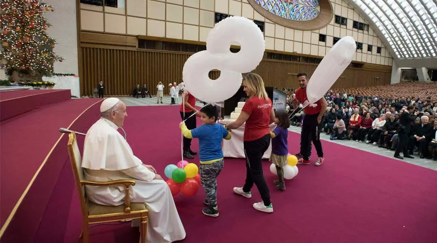 El Papa festeja su cumpleaños. Foto: L'Osservatore Romano?w=200&h=150