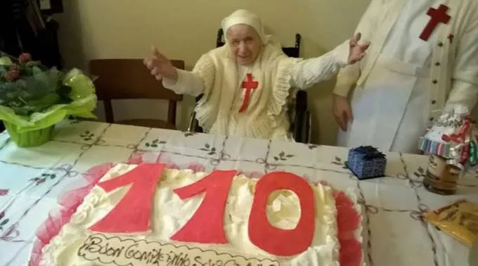 Sor Candida celebra su 110 cumpleaños. Foto: Congregación de San Camilo de Lelis?w=200&h=150