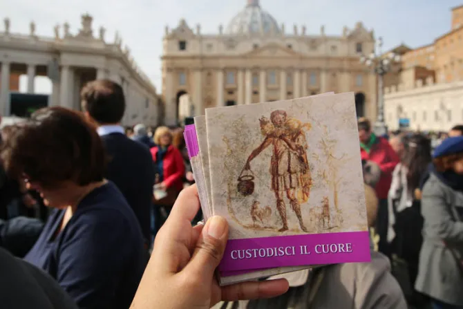 “Custodia el corazón”: Regalo del Papa Francisco para el crecimiento espiritual