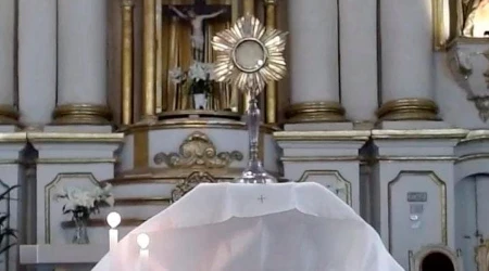 Parroquia denuncia robo de custodia con el Santu00edsimo Sacramento