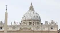 Cúpula de la Basílica de San Pedro en el Vaticano. Foto: Martha Calderón / ACI Prensa
