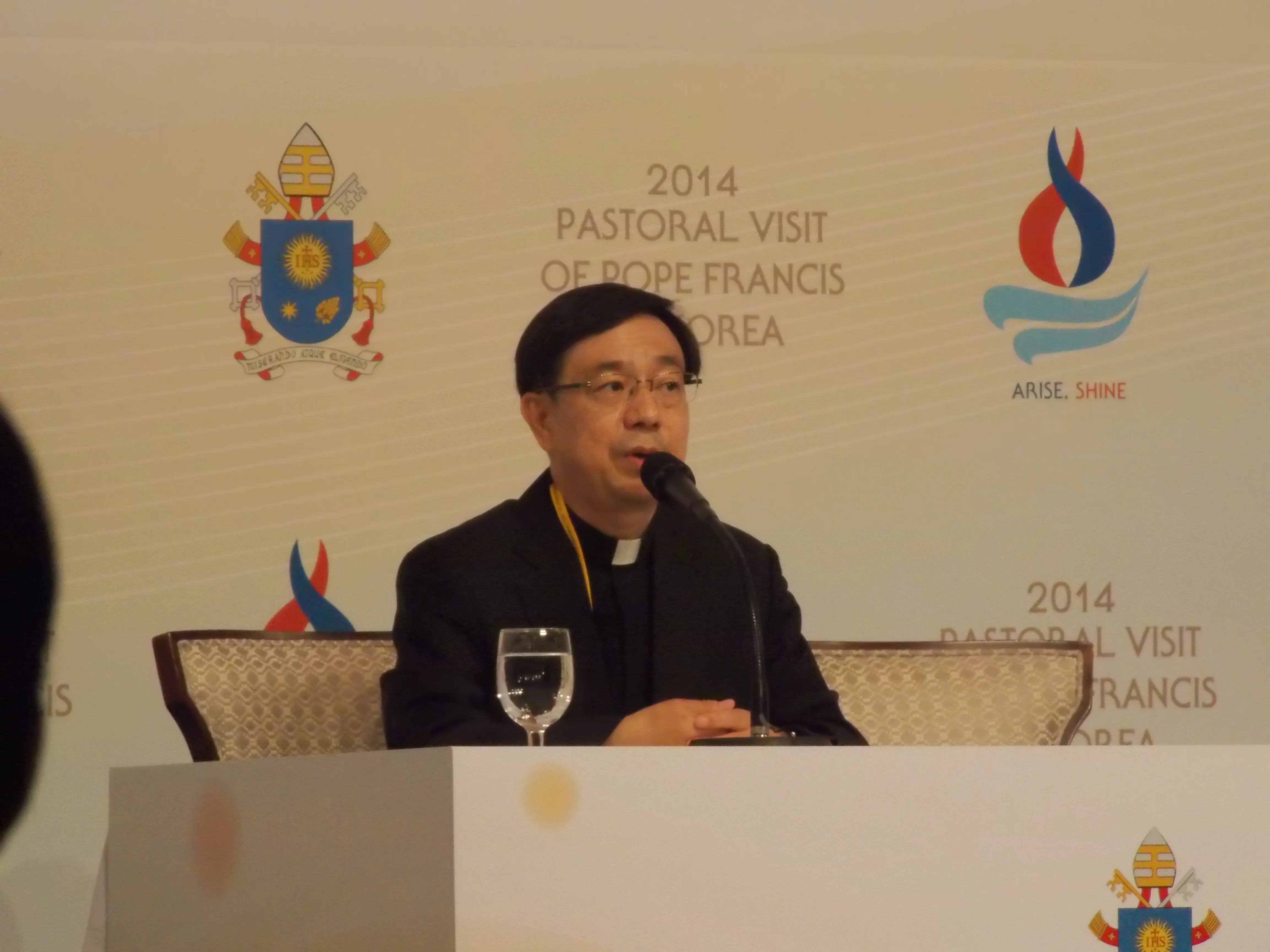 P. Heo Young-yup, vocero del Comité Preparatorio de la visita del Papa Francisco a Corea (Foto Walter Sánchez Silva / ACI Prensa)?w=200&h=150