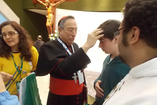 Cardenal Rodríguez Maradiaga JMJ Río 2013: La obra maestra del cristiano es el santo