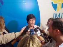 Marcelo Galiano, el argentino que almorzu00f3 con el Papa y otros 11 ju00f3venes (foto ACI Prensa)