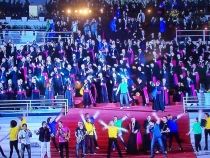 Los Obispos bailan en el ensayo del flashmob de la JMJ Ru00edo 2013