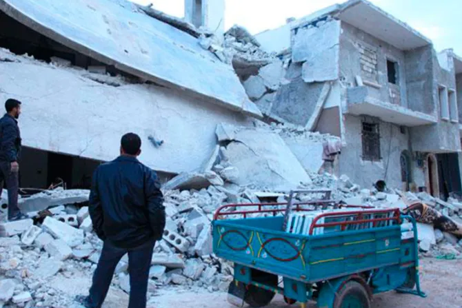 Bombardeo contra iglesia católica en Siria deja nueve muertos y unos 50 heridos