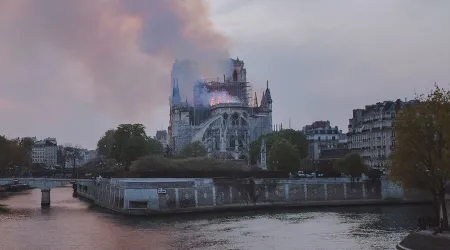 Catedral de Notre Dame sigue en riesgo de desplomarse, asegura rector