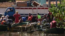 Damnificados por subida del Río Paraguay / Foto: Arquidiócesis de Asunción