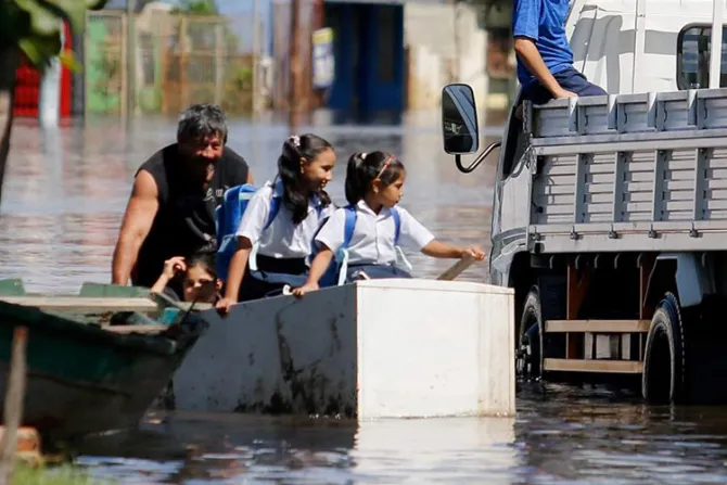 Iglesia alienta “maratón de solidaridad” con damnificados de inundaciones en Paraguay
