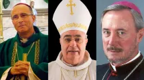 Cardenal Daniel Sturla, Cardenal José Luis Lacunza y Arzobispo Andrés Stanovnik