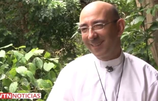 Mons. David Martu00ednez De Aguirre Guinea. Cru00e9dito: EWTN Noticias 