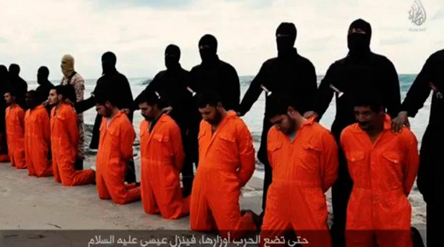 Cristianos coptos egipcios martirizados por el Estado Islámico a inicios de 2015.?w=200&h=150