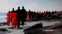 Cristianos egipcios decapitados en Libia / Foto: Twitter