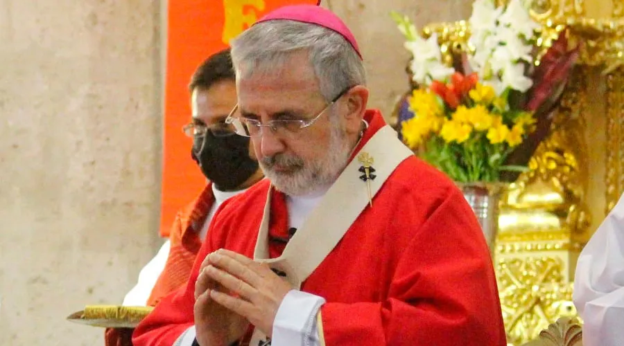Mons. Javier del Río Alba. Crédito: Arzobispado de Arequipa