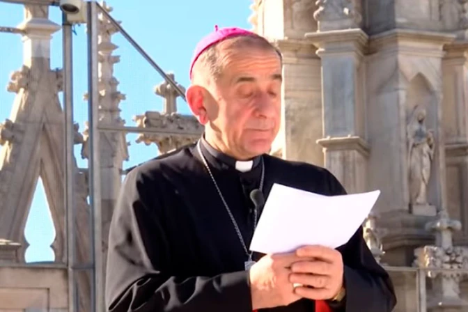 El Arzobispo de Milán da positivo por coronavirus