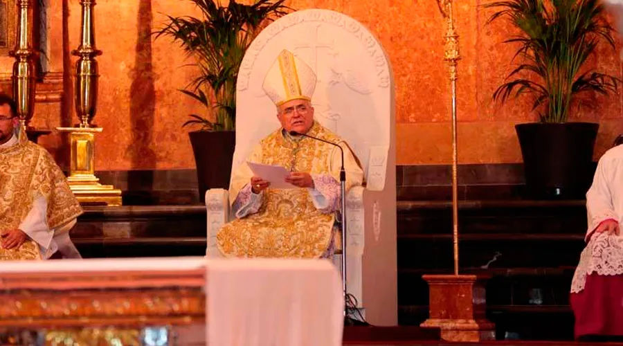 Mons. Demetrio Fernández, Obispo de Córdoba. Foto: Diócesis de Córdoba.