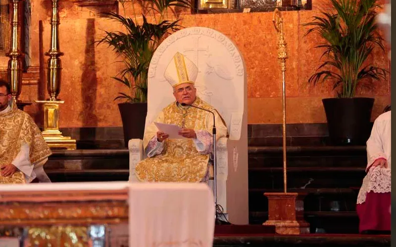Mons. Demetrio Fernández. Foto: Facebook Diócesis de Córdoba