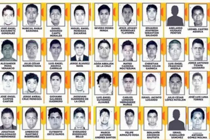 Clamor de la Iglesia en México por la muerte de los 43 estudiantes