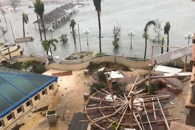 Huracán Irma: La Iglesia Católica ya ayuda a los damnificados
