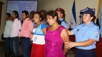 Detenidos por crímen de Vilma Trujillo / Foto: Cintya Tinoco Aráuz (Policía Nacional de Nicaragua)