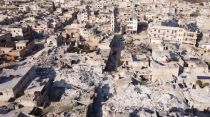 Devastación causada por el terremoto que asoló Siria y Turquía, dejando decenas de miles de muertos y heridos el 6 de febrero. Crédito: Mohamed Bash/Shutterstoc