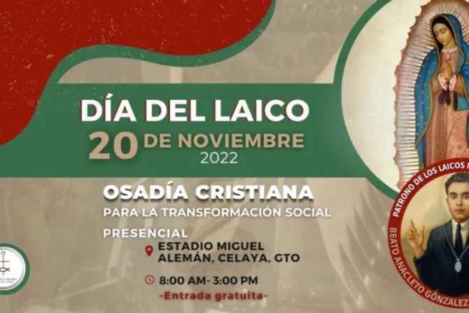 Alrededor de 12 mil participarán en la celebración católica del Día del Laico en México