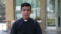 Diácono Gabirel Everardo Zul Mejía. Foto: Captura de video / Arquidiócesis de Monterrey.