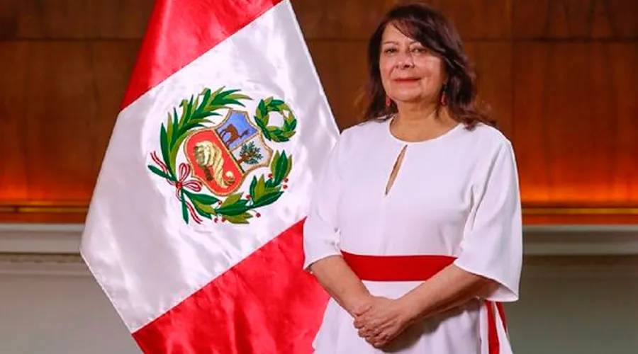 Diana Miloslavic Tupac. Crédito: Presidencia Perú