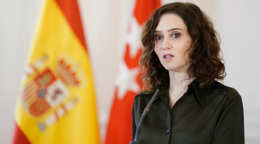 Isabel Díaz Ayuso, presidenta de la Comunidad de Madrid (España). Crédito: Comunidad de Madrid.