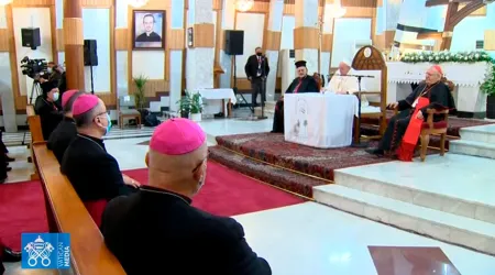 Discurso del Papa Francisco a obispos, sacerdotes, religiosos y religiosas de Irak