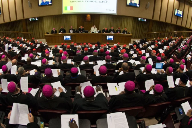 El Papa a Sínodo: Anunciemos el Evangelio y defendamos la familia ante ataques ideológicos