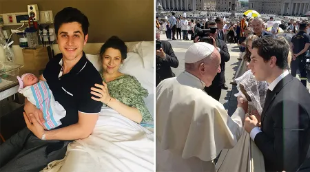Actor de Disney agradece “ayuda” del Papa en nacimiento de su hija
