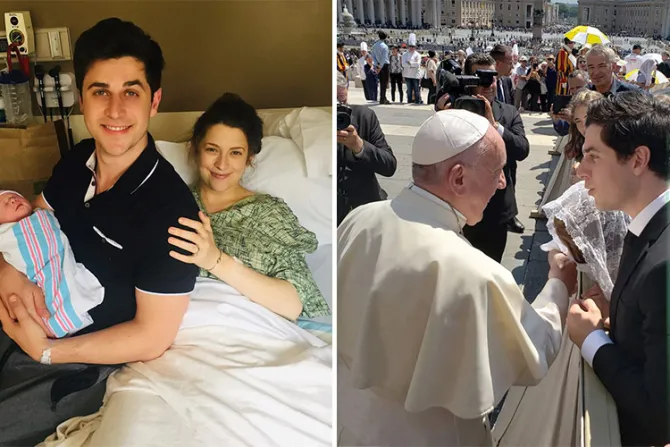 Actor de Disney agradece “ayuda” del Papa en nacimiento de su hija