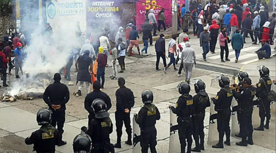 Imagen referencial de protestas en Perú / Crédito: ANDINA/Difusión?w=200&h=150