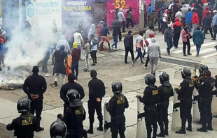 Imagen referencial de protestas en Peru00fa / Cru00e9dito: ANDINA/Difusiu00f3n 