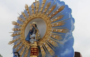 La imagen del Divino Niu00f1o del Milagro de Eten. Cru00e9dito: Oficina de prensa de la parroquia Santa Maru00eda Magdalena de Eten en Chiclayo, Peru00fa 