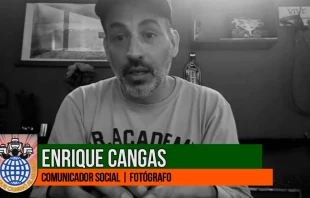 Enrique Cangas, comunicador social y fotu00f3grafo argentino que participu00f3 en documental sobre Cristu00f3bal Colu00f3n / Cru00e9dito: Anunciar Contenidos Latinoamu00e9rica 
