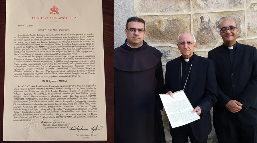 Documento de la Santa Sede sobre el Año Jubilar Teresiano / Diócesis Ávila ?w=200&h=150