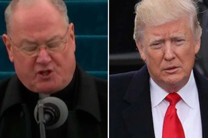 Inauguración del gobierno de Trump: Cardenal Dolan pide a Dios que dé su sabiduría